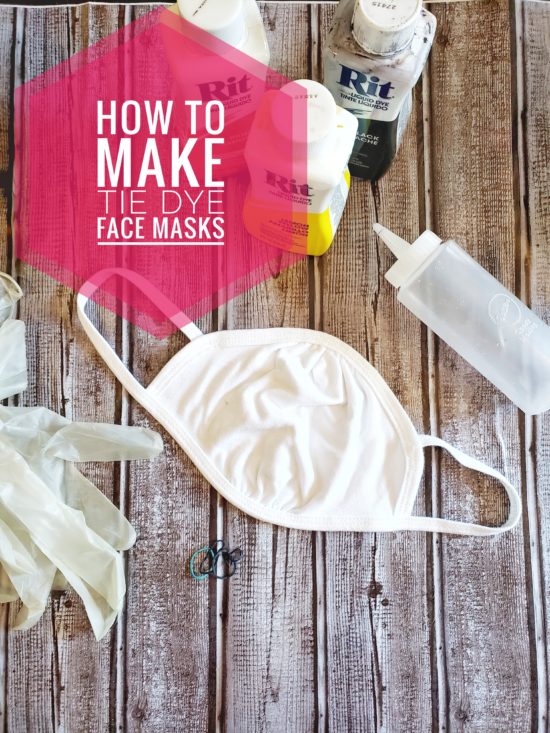 How To Tie Dye Your Face Mask 